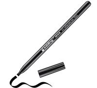 edding 1255 calligraphy pen - black - 1 pen - calligraphy nib 3.5 mm - fibre pen for paper, wood, terracotta, canvas - hand lettering, bullet journals, thank you cards, calligraphy books