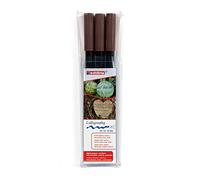 edding 1255 Calligraphy Pen Pack of 3 - Brown