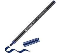 edding 1255 calligraphy pen - steelblue - 1 pen - calligraphy nib 5 mm - fibre pen for paper, wood, terracotta, canvas - single pen