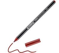 edding 1300 colour pen medium - crimson lake - 1 pen - round nib 2 mm - felt pen for drawing and writing - felt pen for school, mandalas, bullet journals