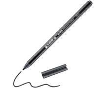 edding 1300 colour pen medium - dark grey - 1 pen - round nib 2 mm - felt pen for drawing and writing - felt pen for school, mandalas, bullet journals