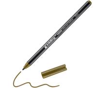edding 1300 colour pen medium - olive brown - 1 pen - round nib 2 mm - felt pen for drawing and writing - felt pen for school, mandalas, bullet journals
