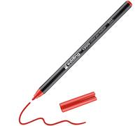 edding 1300 Colour Pen Medium - Red - 1 Pen - Round Nib 2 mm - Felt Pen for Drawing and Writing - Felt Pen for School, Mandalas, Bullet Journals