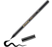 edding 1340 brush pen - black - 1 pen - flexible brush nib - felt-nib pen for painting, writing and drawing - bullet journals, hand lettering, mandalas, calligraphy