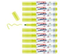 edding 14 Funtastics Fibre Pen - Yellow/Green (Box of 10)