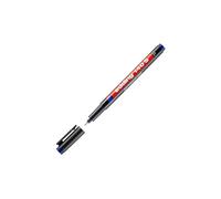 edding 140 S permanent pen - blue - 1 pen - round nib 0.3 mm - pen for writing on glass, plastic, foils and smooth surfaces - permanent, quick-drying, smudge-proof and waterproof