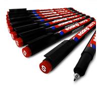 Edding 140S Permanent Pen Superfine 0.3mm Nib Pack of 10 Red