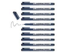 Edding E-1880 0.5 DrawLiner Black (Pack of 10)