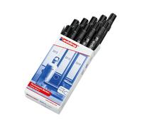edding 2000 C Permanent Marker - Black - Box of 10 - Round Nib 1.5-3 mm - Quick-
