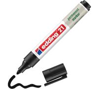 Edding 4-21001 EcoLine Bullet Tip Permanent Marker 21 Black