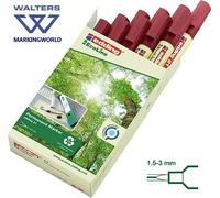 Edding 21 EcoLine Permanent Markers | Made from 90% recycled plastic - Box 10