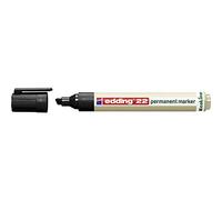 Edding 22 Ecoline Permanent Marker Black Pack of 10 4-22001