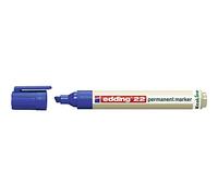 Edding 4-22003 EcoLine Chisel Tip Permanent Marker 22 Blue