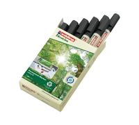 edding 22 EcoLine Permanent Marker Durable Chisel Tip 1-5mm Line Black (Pack 1