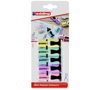 EDDING Mini Highlighter e-7 Assorted Medium Chisel 1-3 mm