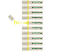 Edding 24 Ecoline Highlighters Yellow (Pack of 10) 4-24005