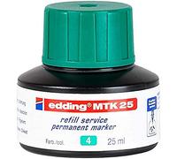 Edding 25 Refill Service 4-MTK25004 e-MTK Permanent Marker 25 ml Green