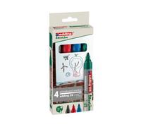 Edding 28 EcoLine Whiteboard Marker Bullet Tip 1.5-3mm Line in Assorted Colours