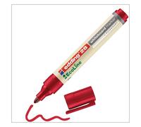 Edding 28 Ecoline Whiteboard Marker Bullet Tip 1.5-3Mm Line Red Pack 10