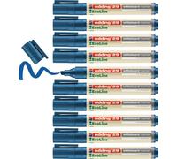 edding 29 Ecoline whiteboard marker - blue - box of 10 whiteboard pens - chisel