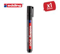 Edding 300 Permanent Marker Bullet 1.5-3mm Black - Single