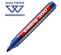Edding 300 Permanent Marker Pen | Refillable | Various Colours | Box10
