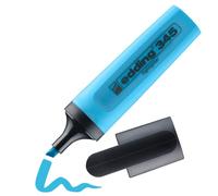 Edding 345 Highlighter Highlighter, Refillable, Light Blue