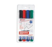 Edding 360 Drywipe Marker Assorted (Pack of 4) 3318999