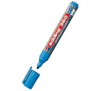 edding 360 whiteboard marker - light blue - 1 whiteboard pen - round nib 1.5-3 mm - whiteboard pen dry wipe - for whiteboards, flipcharts, pinboards, magnetic, memo boards - sketchnotes
