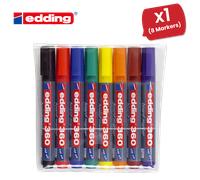 Edding 360 Whiteboard Markers Smooth Writing Office Marker Durable Ink Pack of 8