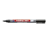Whiteboard Marker 361, 1 mm, black, pack of 10