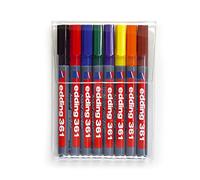 edding 361 Whiteboard Marker Bullet Tip 1mm Line Assorted Colours (Pack 8)