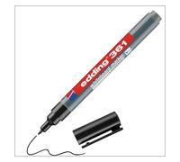 edding 361 Whiteboard Marker Bullet Tip 1mm Line Black (Pack 10) - 4-361001