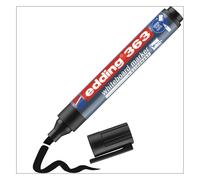 Edding 363 Whiteboard Marker Chisel Tip 1-5Mm Line Black Pack 10