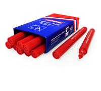 edding 366 whiteboard marker - red - 1 slim whiteboard pen - round nib 1 mm - dry-wipeable - for whiteboards, glass, magnetic and memo boards