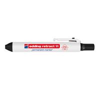 Edding 4-11001 Retract Marker Pen 11 Black