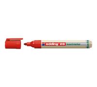 Edding 4-28002 EcoLine Bullet Tip Whiteboard Marker 28 Red