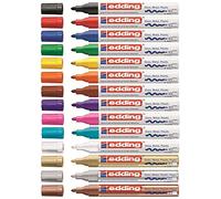 edding 4-750-9-999 Creative 750 Gloss Paint Marker 2-4 mm, Assorted (Complete Set, Assorted)