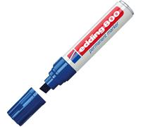 Edding 4-800-1-1003 800 Permanent Marker Chisel Tip 4-12mm Blue