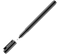 edding 8011 cleanroom marker - black - fine round nib 0.6 mm - for writing on cleanroom paper, foils, laminated paper - low-dust product without label
