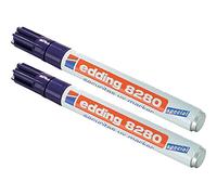 edding 4-8280100_2 Permanent Marker UV Marker Pack of 2