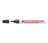 edding 8300 industry permanent marker - blue - round nib 1.5-3 mm - for permanent marking on slightly oily and dusty surfaces