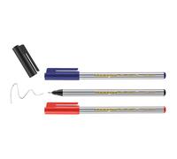 Edding 4-89-3-1999 Fineliner Black Red Blue 0.3 mm 3 pc Pencils