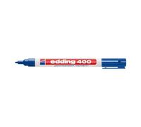 edding Permanent Marker 400 – 1 mm fine round tip, refillable, waterproof – Blue