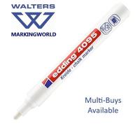 Edding 4095 White Liquid Chalk Marker | Sign Writing, Glass, Mirror | Pack 2