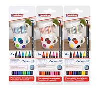 edding 4200 Paint Pen for Porcelain, Glass and Ceramic (1 complete set)