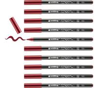 Edding 4200 Porcelain Brush Pen - 1-4mm - Pack of 10 - 15 Colours Available