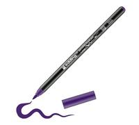 Edding 4200 Porcelain Brush Pen - Violet - Brush Nib 1-4 mm - Felt-Nib Pen for Painting and Decorating Ceramics, Porcelain - Dishwasher-Safe, Lightfast Ink, Quick-Drying