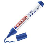 EDDING 4500 Textile T-Shirt Fabric Pen Blue Marker Pen 2-3mm Line