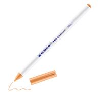 edding 4600 textile pen - light orange - 1 pen - round nib 1 mm - permanent fabric pens for drawing on textiles, wash-resistant to 60 °C - fabric pen
